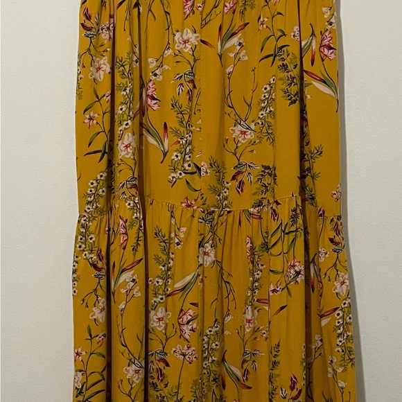 Jessica Simpson Alanis womens pin tuck long sundress - Picture 3 of 10